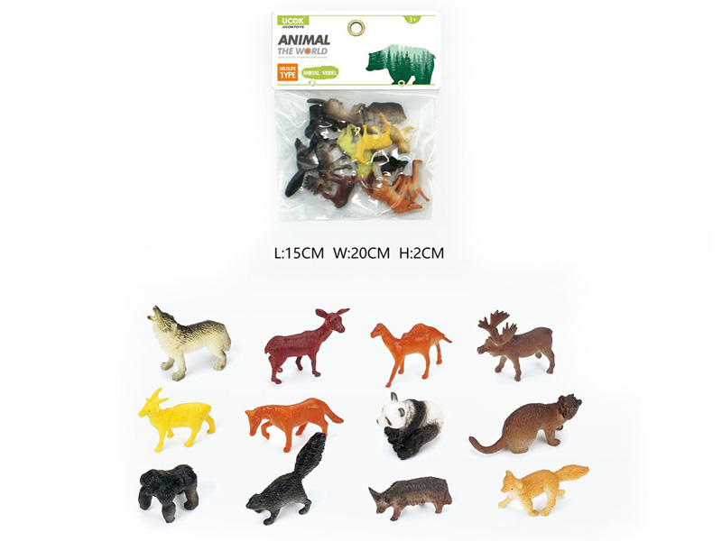 3inch Animal(12in1) toys