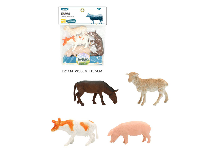 5inch Field Animal(4in1) toys