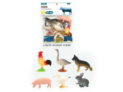 5inch Field Animal(6in1) toys