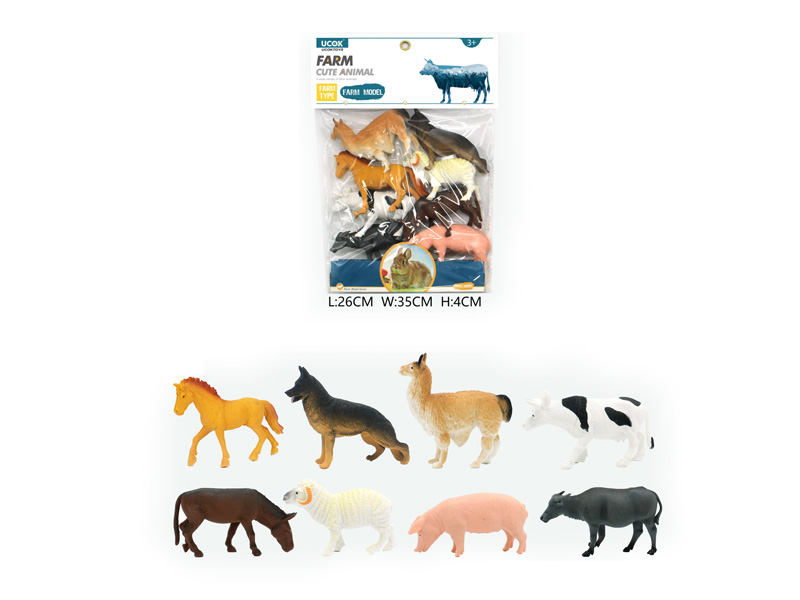 5inch Field Animal(8in1) toys
