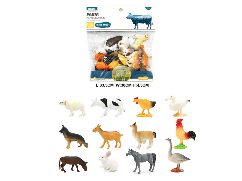 5inch Field Animal(12in1) toys