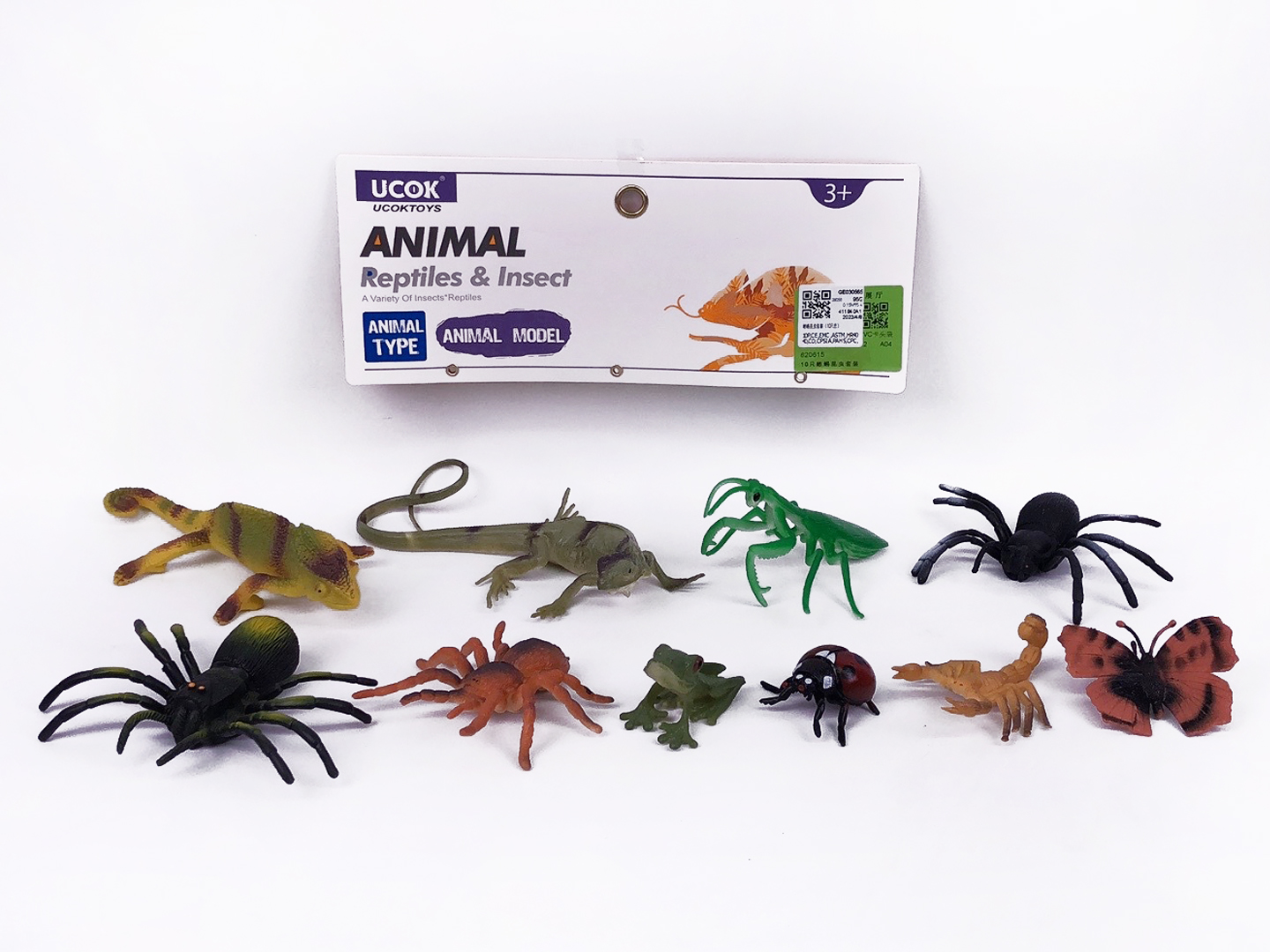 Lizard Insects Set(10in1) toys