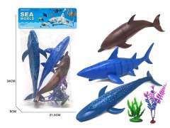 Ocean Animal Set(3in1) toys