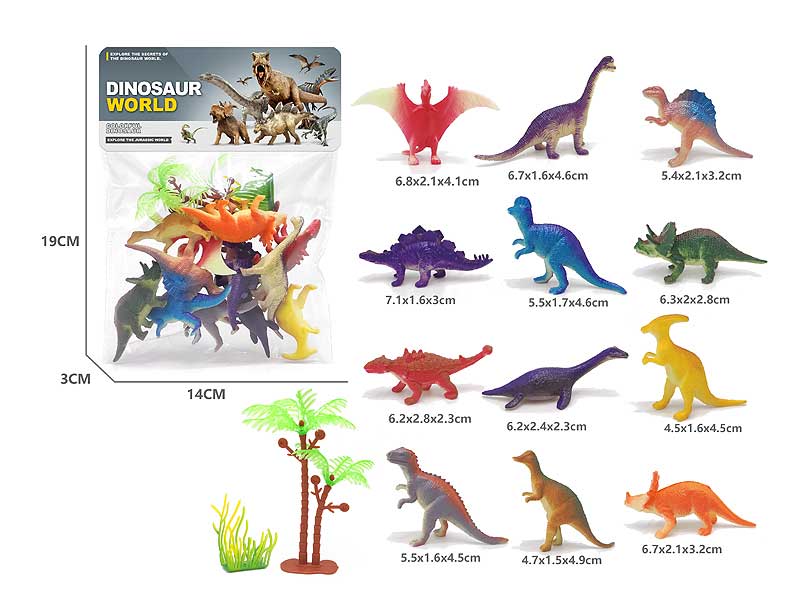 Dinosaur Set(12in1) toys