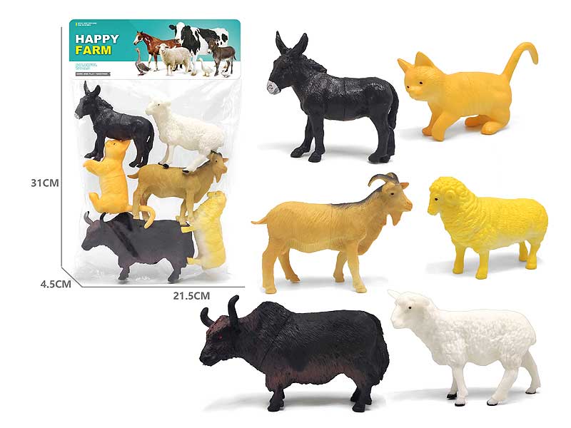 Farm Animal(6in1) toys