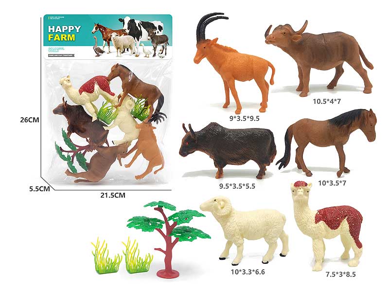 Farm Animal(6in1) toys