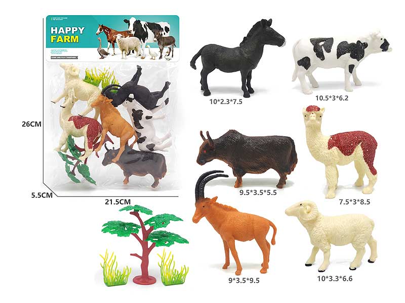 Farm Animal(6in1) toys