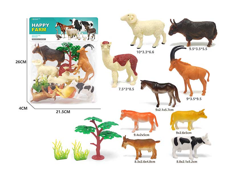 Farm Animal(9in1) toys