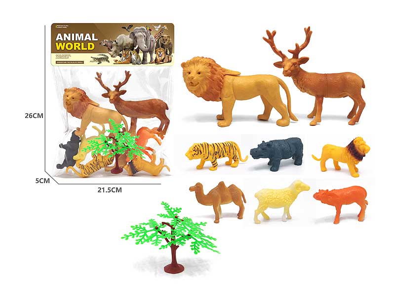 Wild Animal(8in1) toys