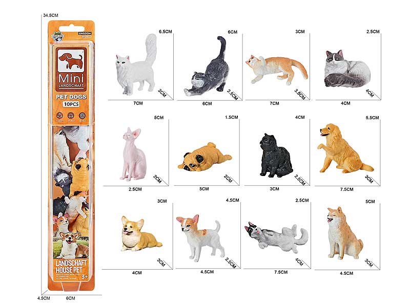 Pets(10in1) toys