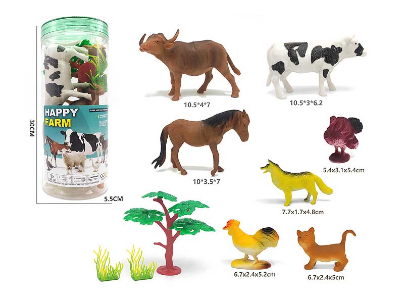 Farm Animal Set(7in1) toys