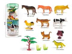 Farm Animal Set(9in1) toys