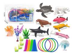 Ocean Animal Set(8in1) toys