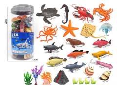 Ocean Animal Set(18in1) toys