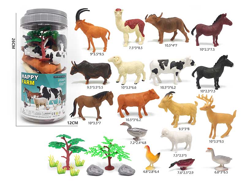 Farm Animal Set(17in1) toys