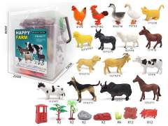 Farm Animal Set(16in1) toys