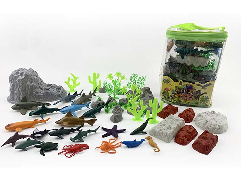 Ocean Animal Set(60in1） toys