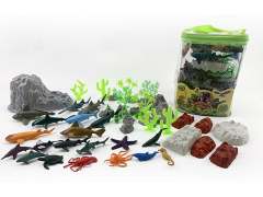 Ocean Animal Set(60in1） toys