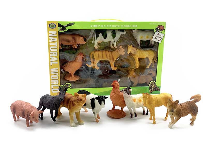 Farm Animal(8in1) toys