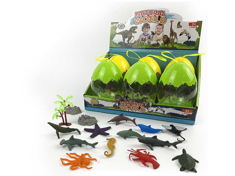 Ocean Animal Set(6in1) toys