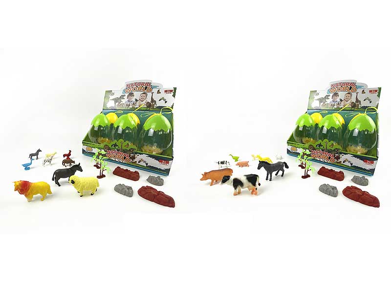 Farm Animal Set(6in1) toys