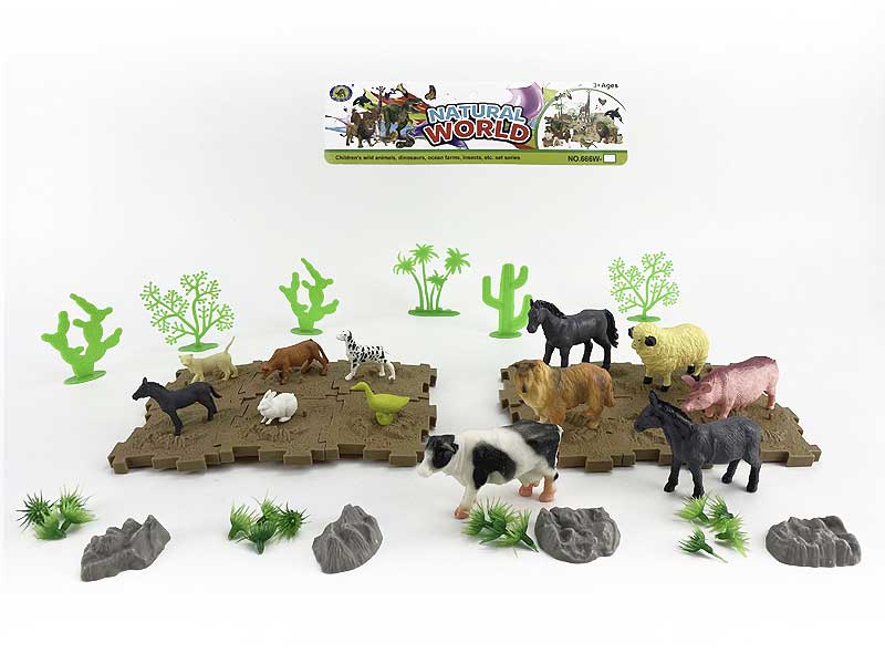 Farm Animal Set(12in1) toys