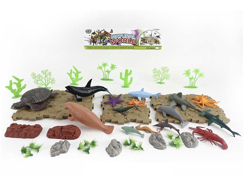 Ocean Animal Set(15in1) toys