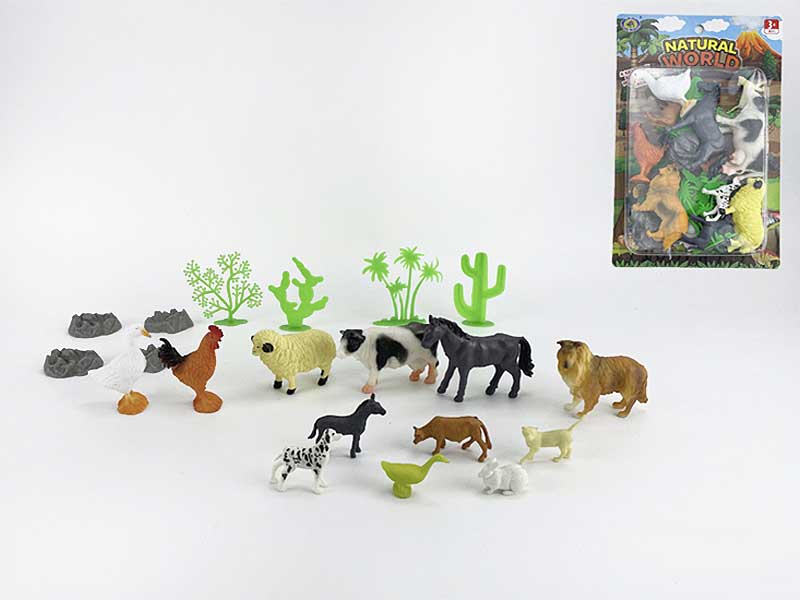 Farm Animal Set(12in1) toys