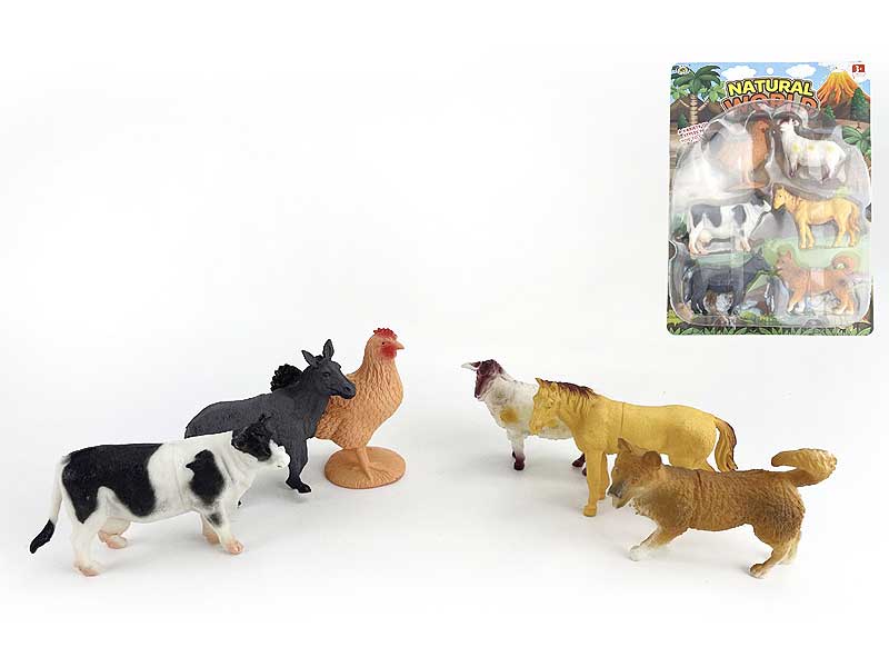 Farm Animal(6in1) toys