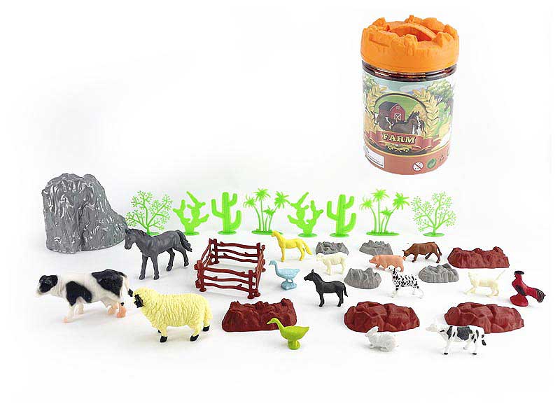 Farm Animal Set(15in1) toys