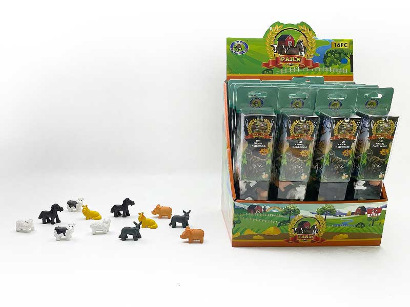 Farm Animal Set(16in1) toys