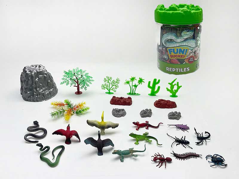 Hexxapod & Lizard & Snake toys