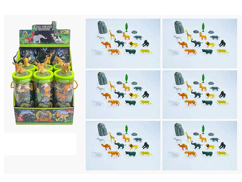 Animal Set(6in1) toys