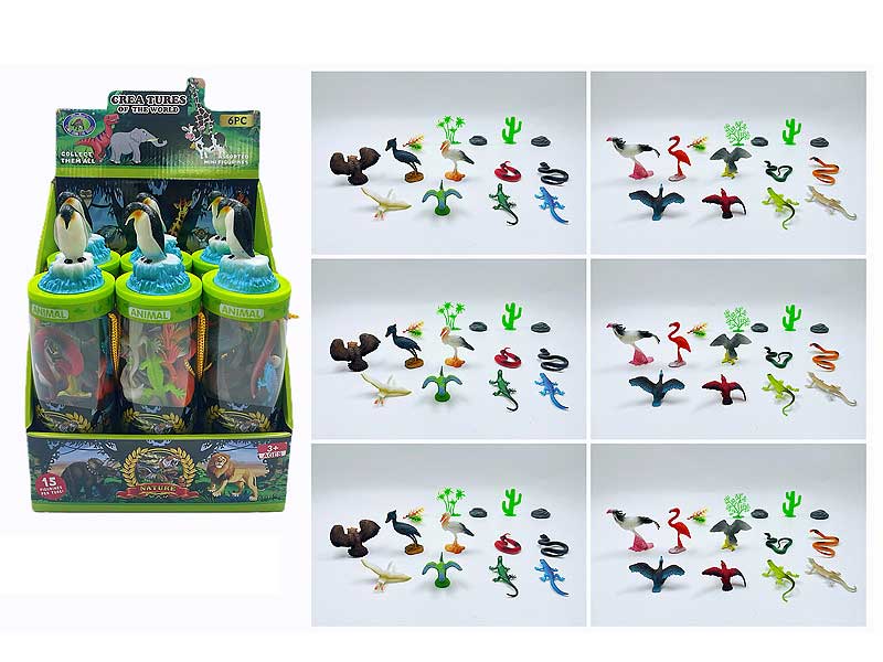 Bird Set(6in1) toys