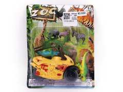 Animal Set & Motorcycle toys