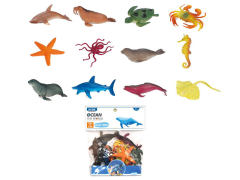 5inch Ocean Animal Set(12in1) toys