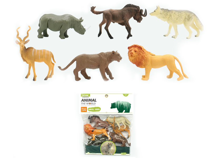 5inch Animal(6in1) toys