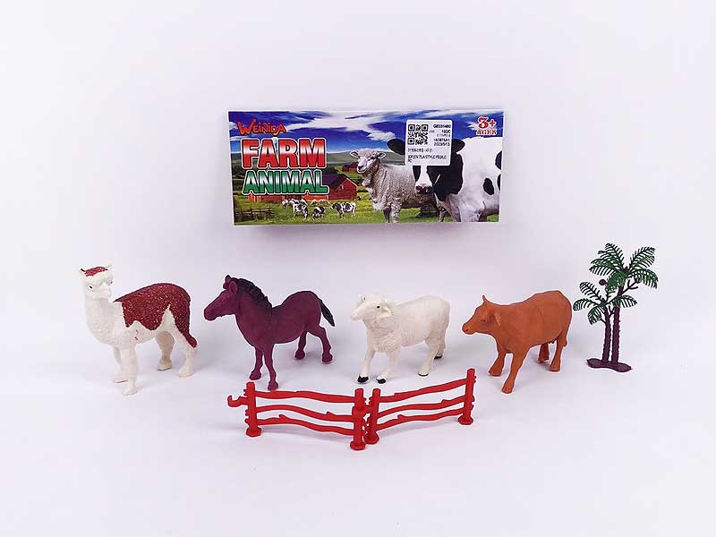 5inch Field Animal Set(4in1) toys