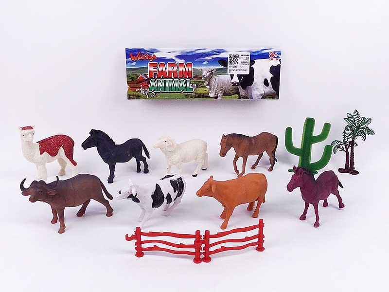 5.5inch Field Animal Set(8in1) toys