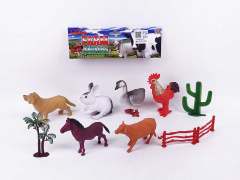 5.5inch Field Animal Set(6in1) toys