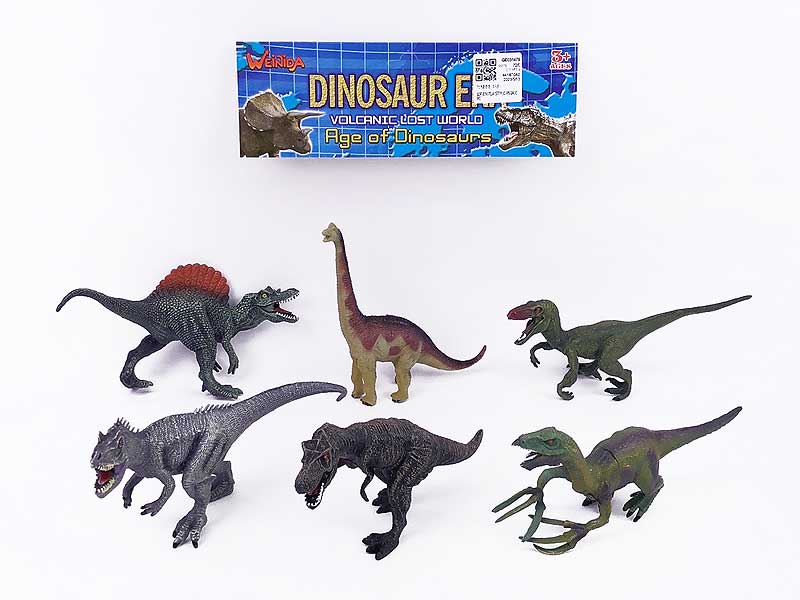 7inch Dinosaur(6in1) toys