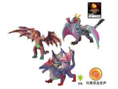 14inch Demon Dragons W/L_S(3S) toys