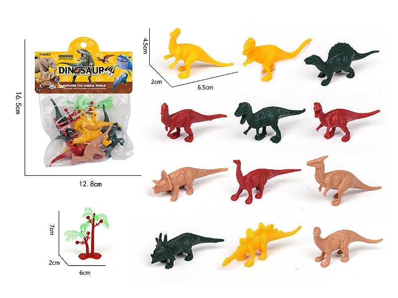 Dinosaur Set(6in1) toys