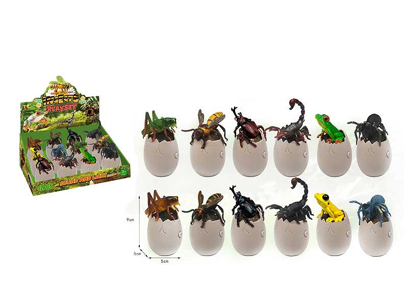 Insects W/L_S(12in1) toys