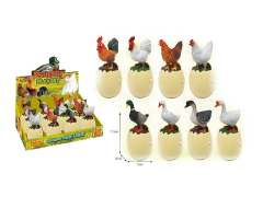 Poultry Animals W/L_S(12in1) toys