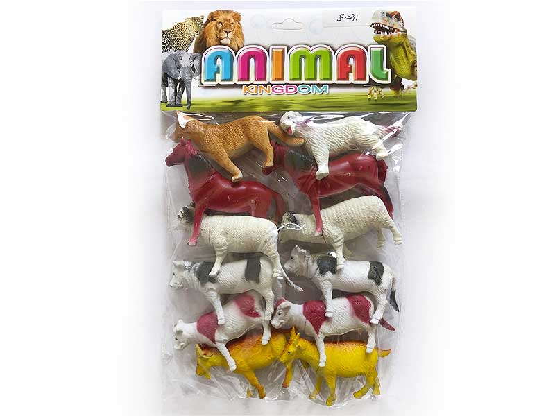 4inch Farm Animal Set(12in1) toys