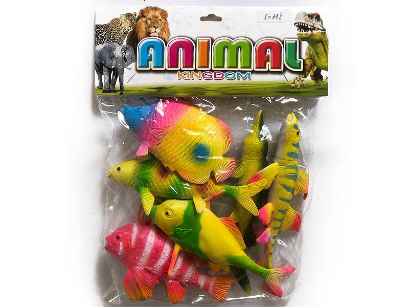 6inch Ocean Animal Set(6in1) toys