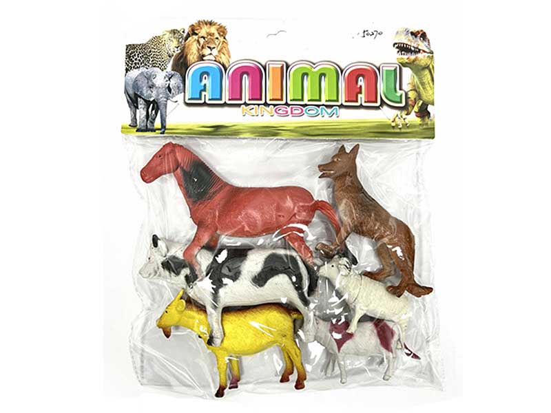 Farm Animal Set(6in1) toys