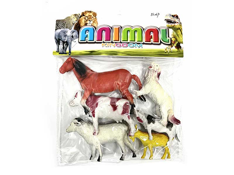 Farm Animal Set(6in1) toys