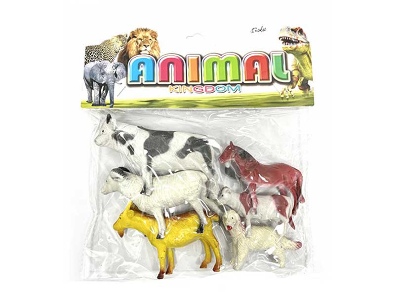 Farm Animal Set(6in1) toys